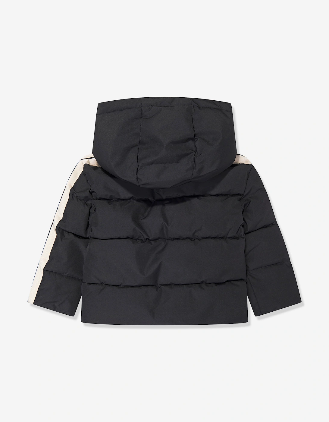 Palm Angels Kids Classic Logo Puffer Jacket in Black