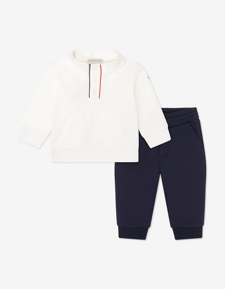 Moncler Enfant Baby Boys Logo Tracksuit in Navy
