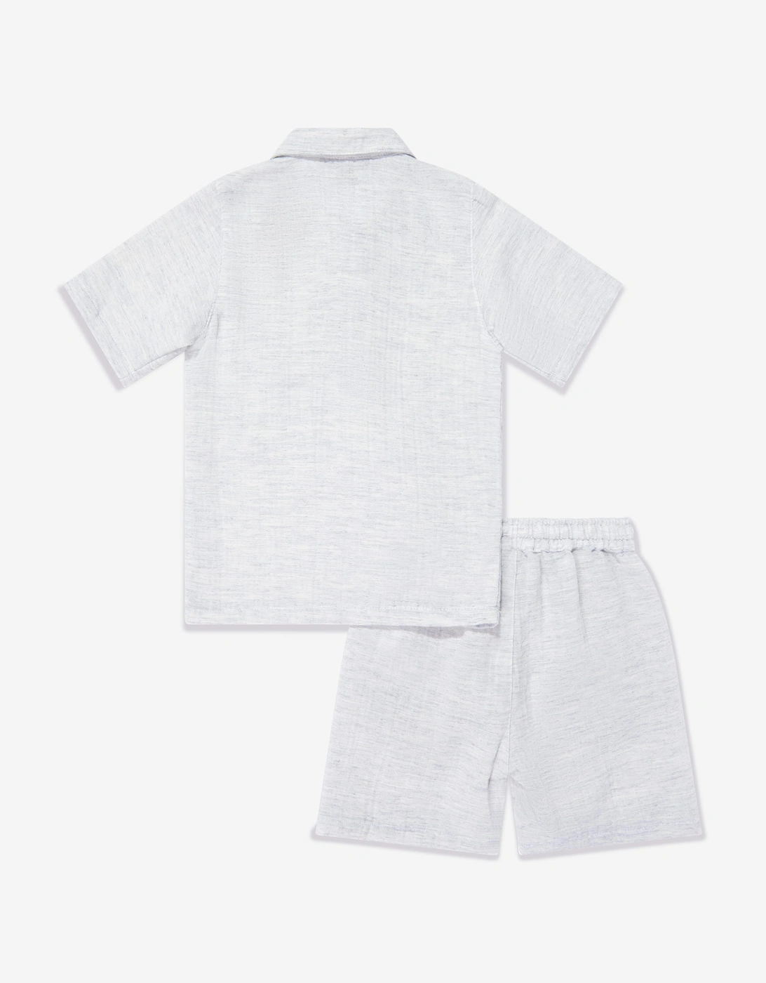 Bel-Air Boys Cotton Short Set in Blue