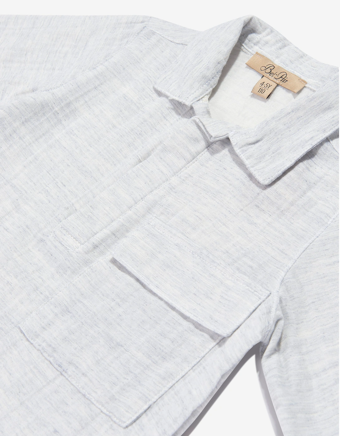 Bel-Air Boys Cotton Short Set in Blue