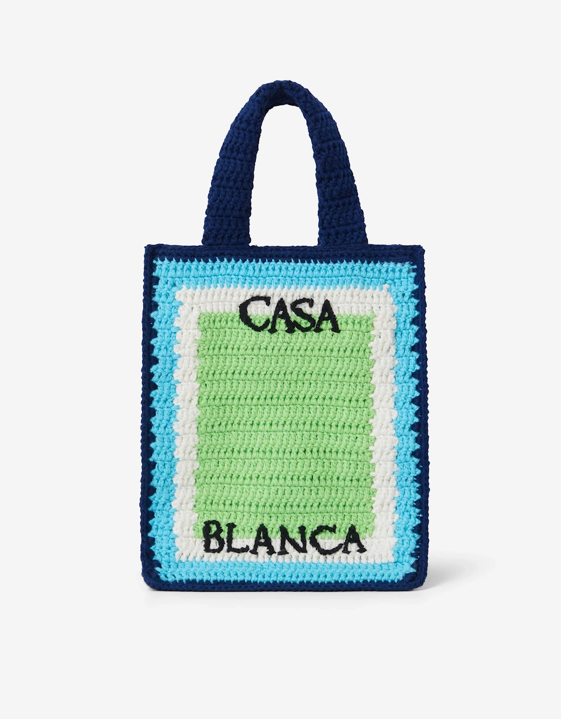 Casablanca Paris Boys Multicolor Children's Blue & Green Mini Crochet Bag By - Image 3
