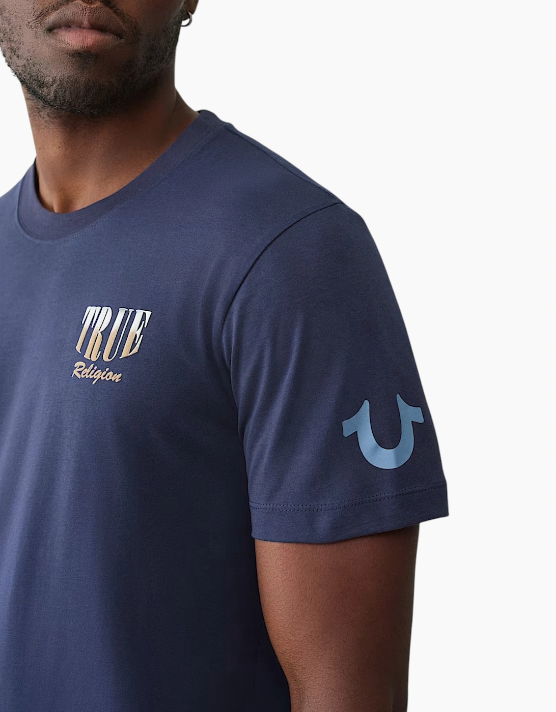 True Religion Mens T Shirts Cotton Tee
