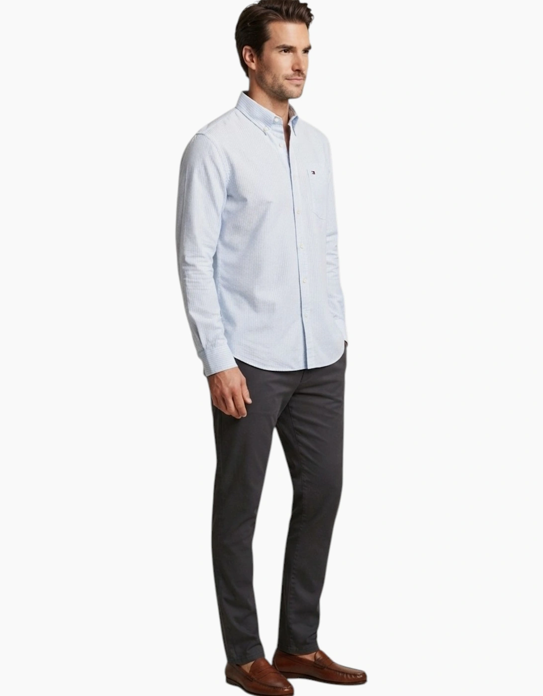 Tommy Hilfiger Mens Oxford Cotton Shirts