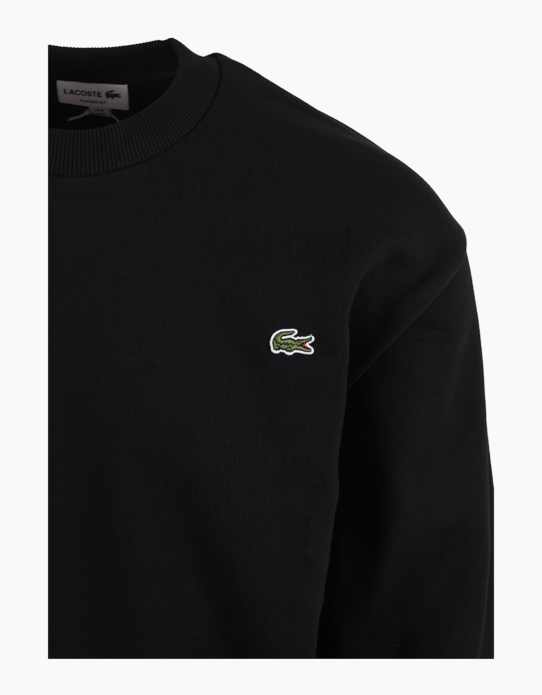LACOSTE SWEATSHIRT BLACK