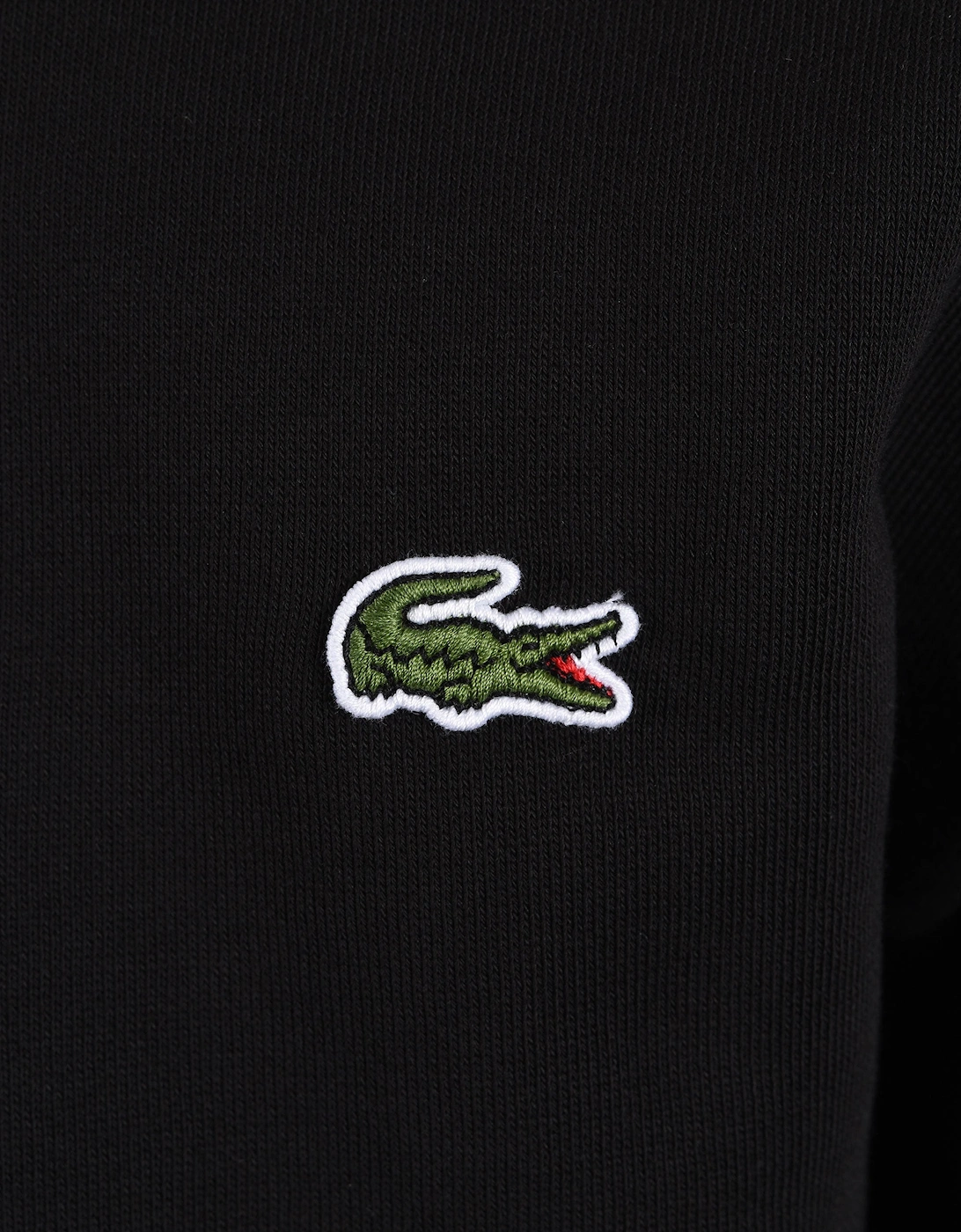 LACOSTE SWEATSHIRT BLACK
