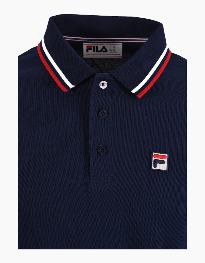 Fila Vintage FILA MONTE TIPPED POLO FILA NAVY/RED/WHITE