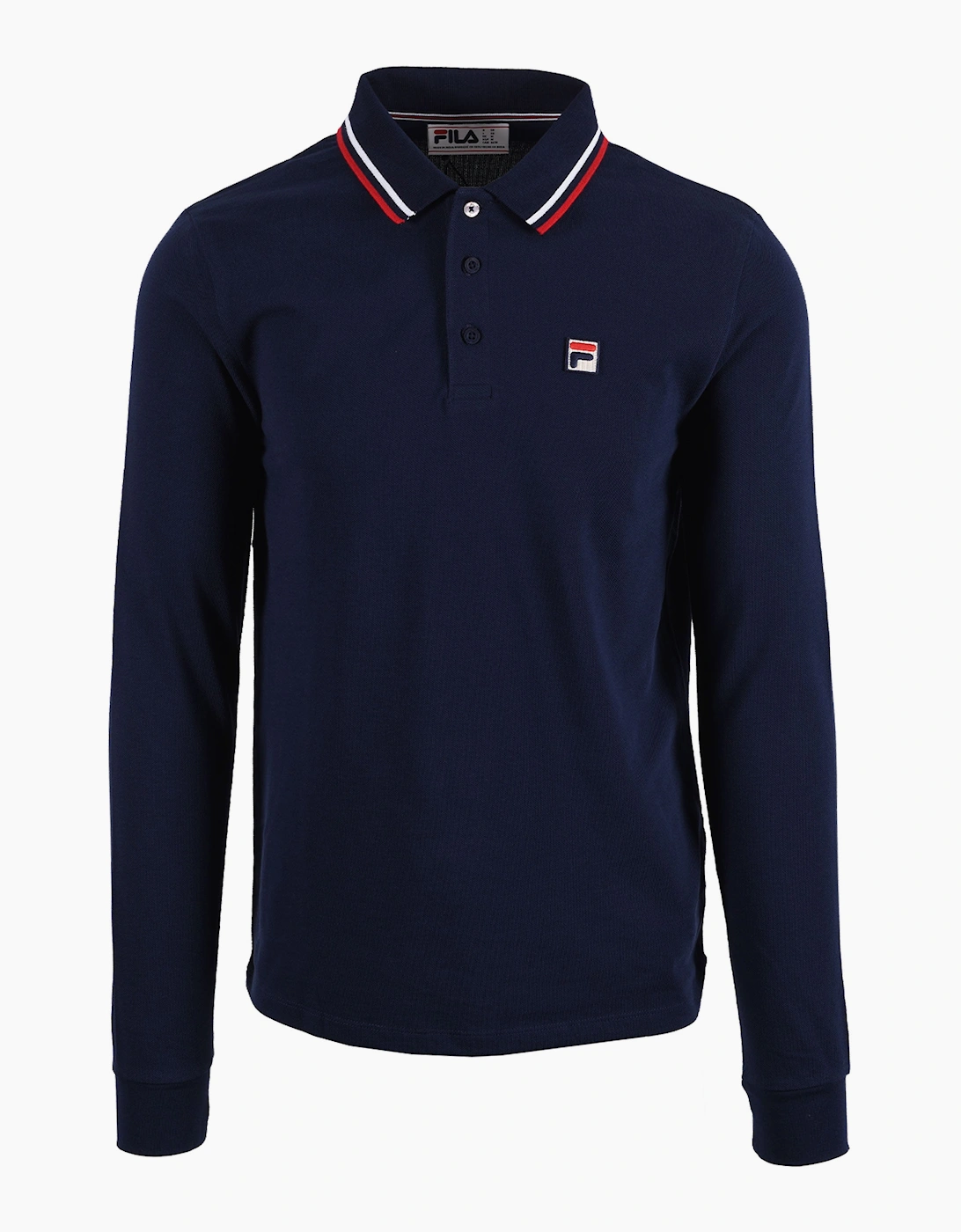 Fila Vintage FILA MONTE TIPPED POLO FILA NAVY/RED/WHITE