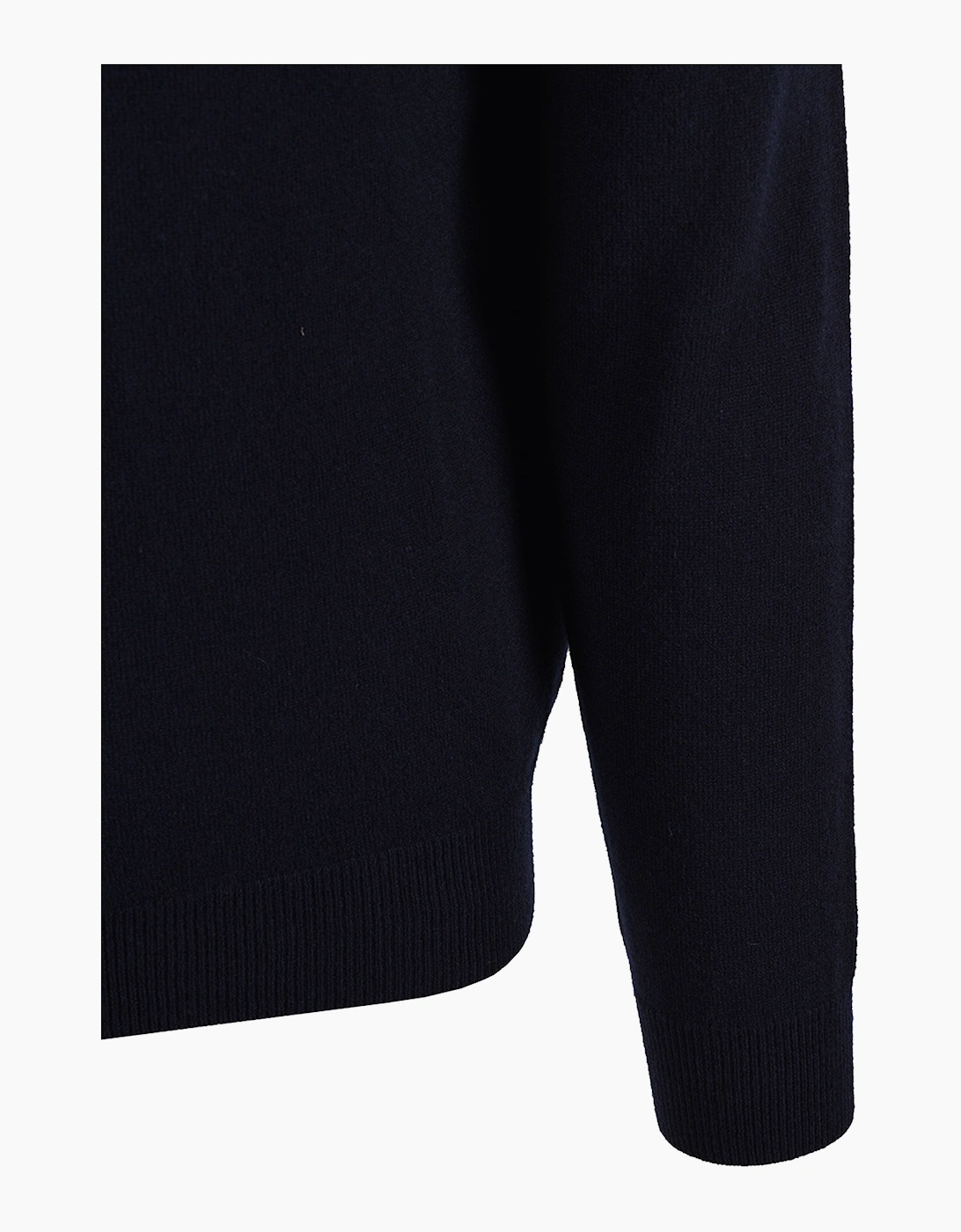 GANT SUPERFINE LAMBSWOOL HALF ZIP MARINE