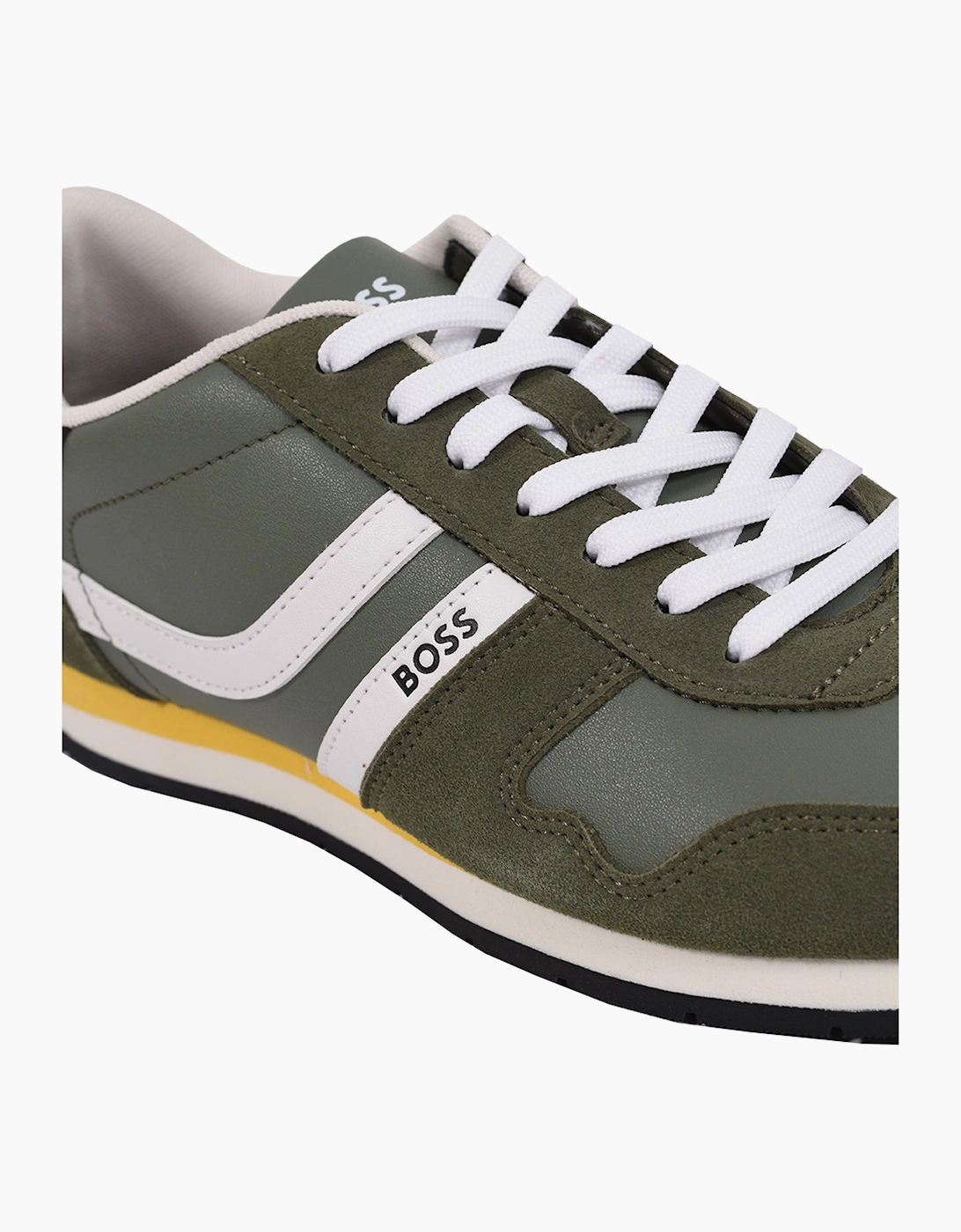 Boss Orange BOSS LEVON RUNN TRAINER DARK GREEN