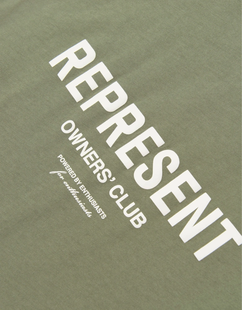 REPRESENT Kids Mini Owners Club T-Shirt in Green
