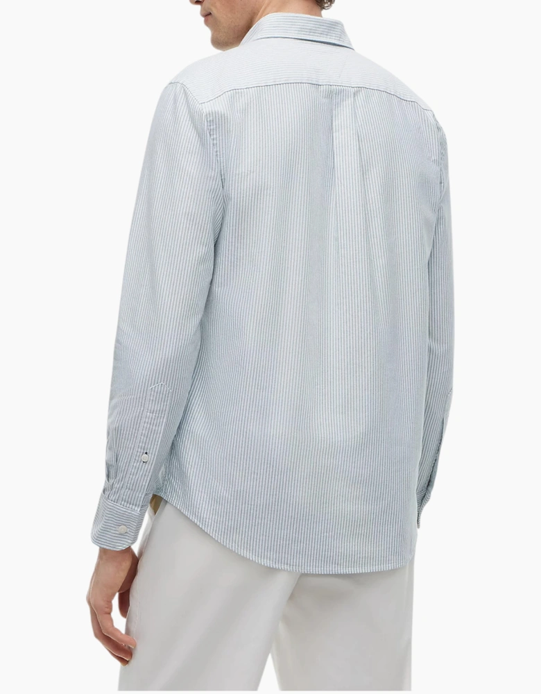 Tommy Hilfiger Mens Oxford Shirts Long Sleeve Cotton