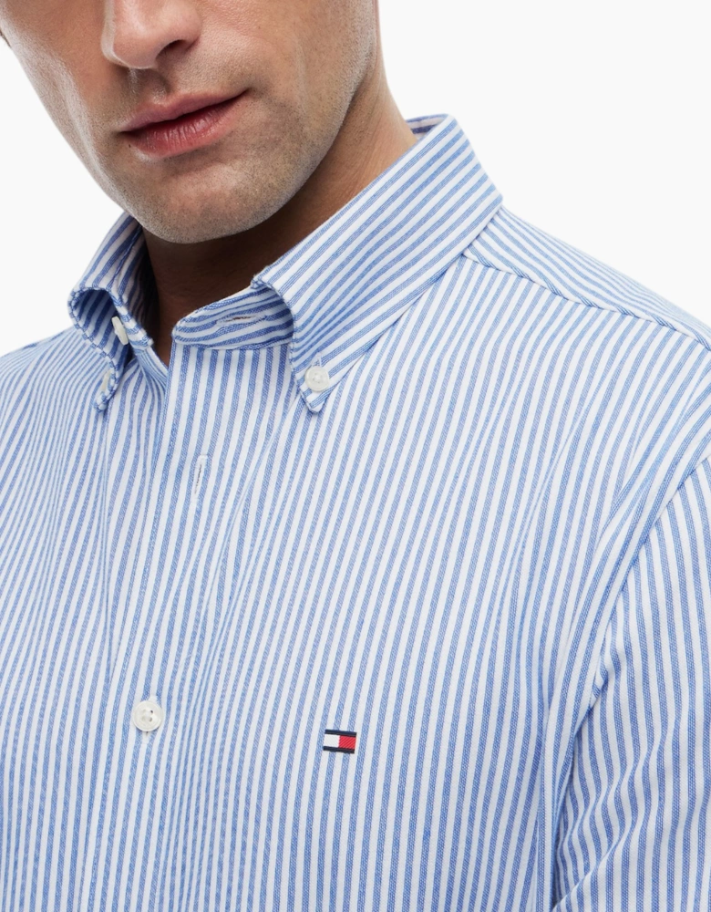 Tommy Hilfiger Mens Oxford Shirts Long Sleeve Cotton