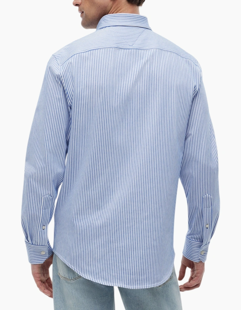 Tommy Hilfiger Mens Oxford Shirts Long Sleeve Cotton