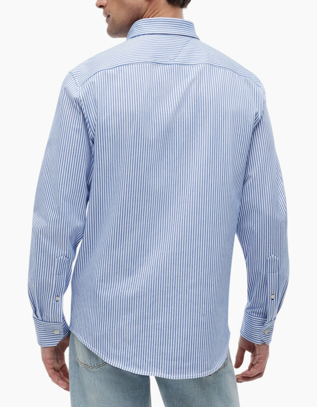 Tommy Hilfiger Mens Oxford Shirts Long Sleeve Cotton