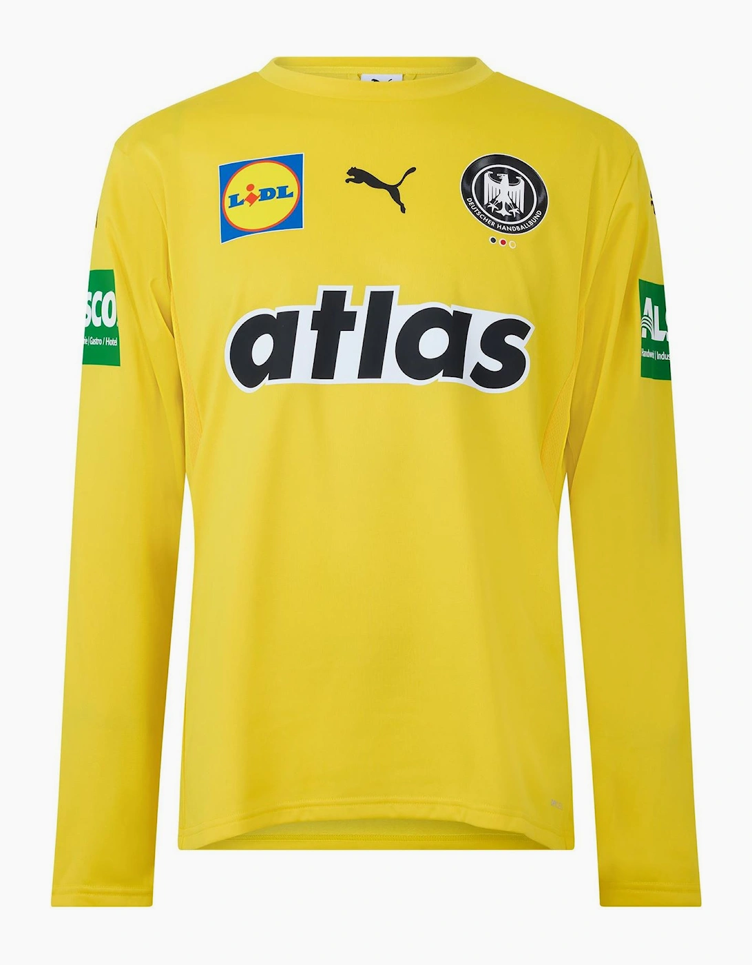 Puma Puma Men's Dhb Goalkeeper Season 25 Short Sleeve Licensed Performance T-Shirt - Yellow/Multi