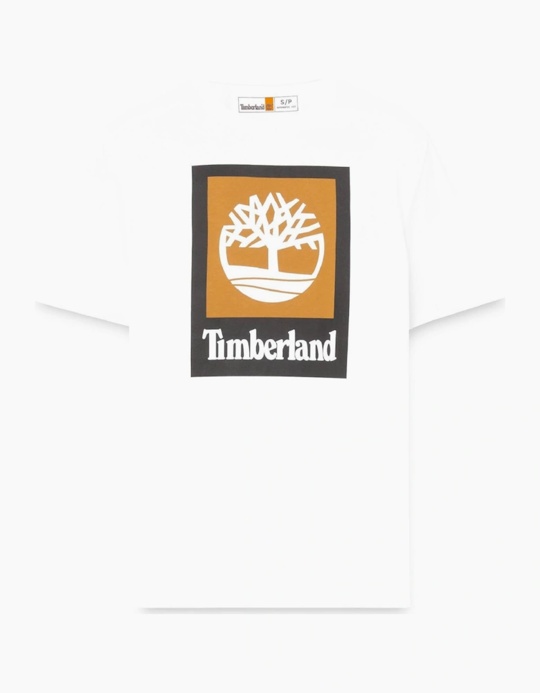 Stack Logo Cotton Short Sleeve T-Shirt