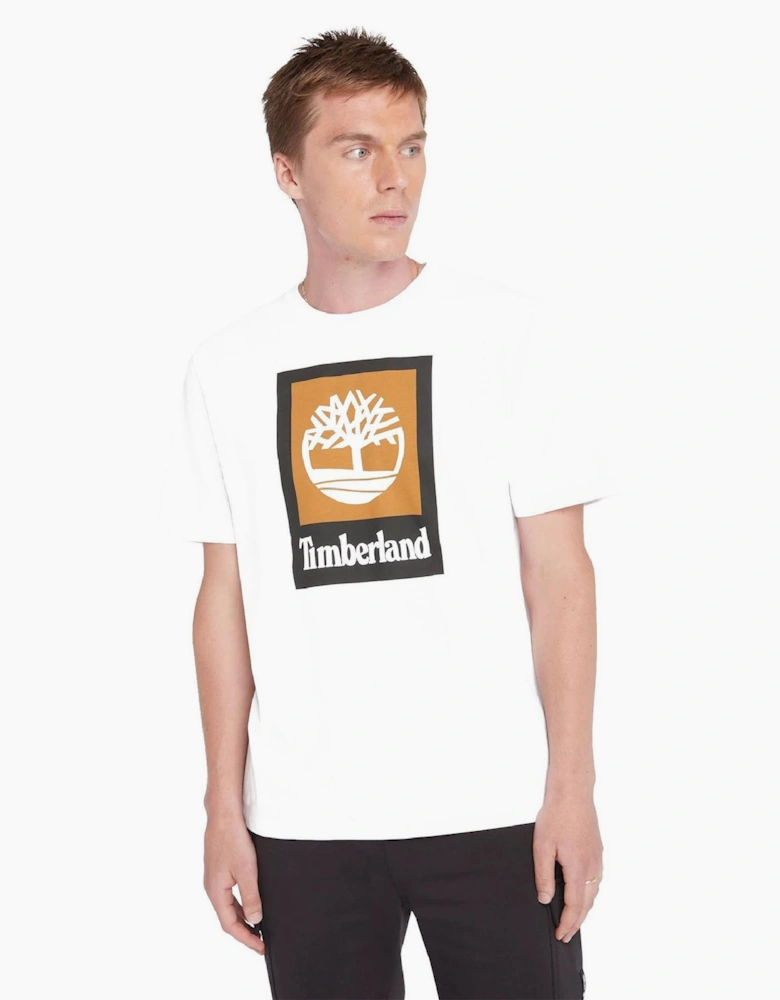 Stack Logo Cotton Short Sleeve T-Shirt