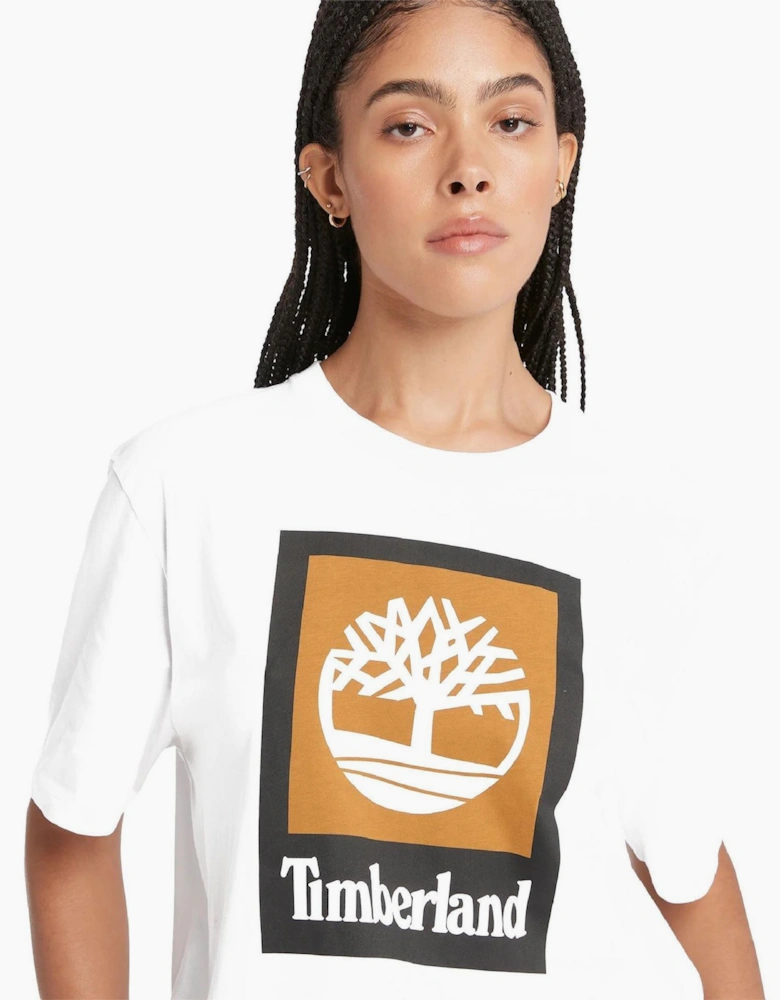 Stack Logo Cotton Short Sleeve T-Shirt