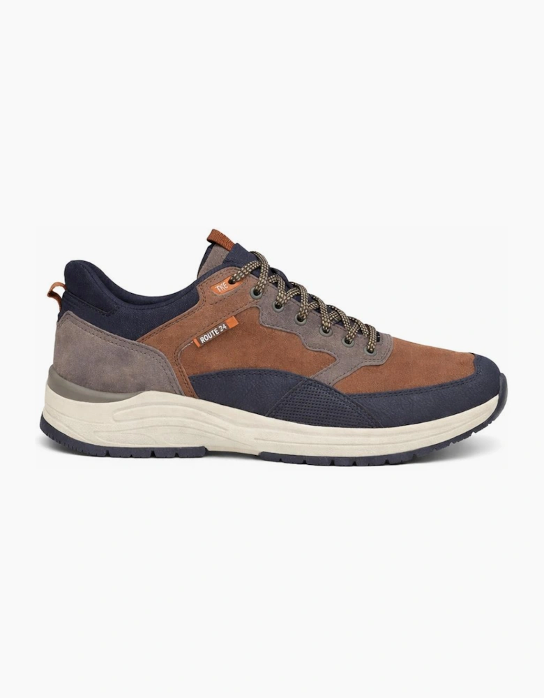 R21 Original M047 Mens Casual Trainers Brown/Black