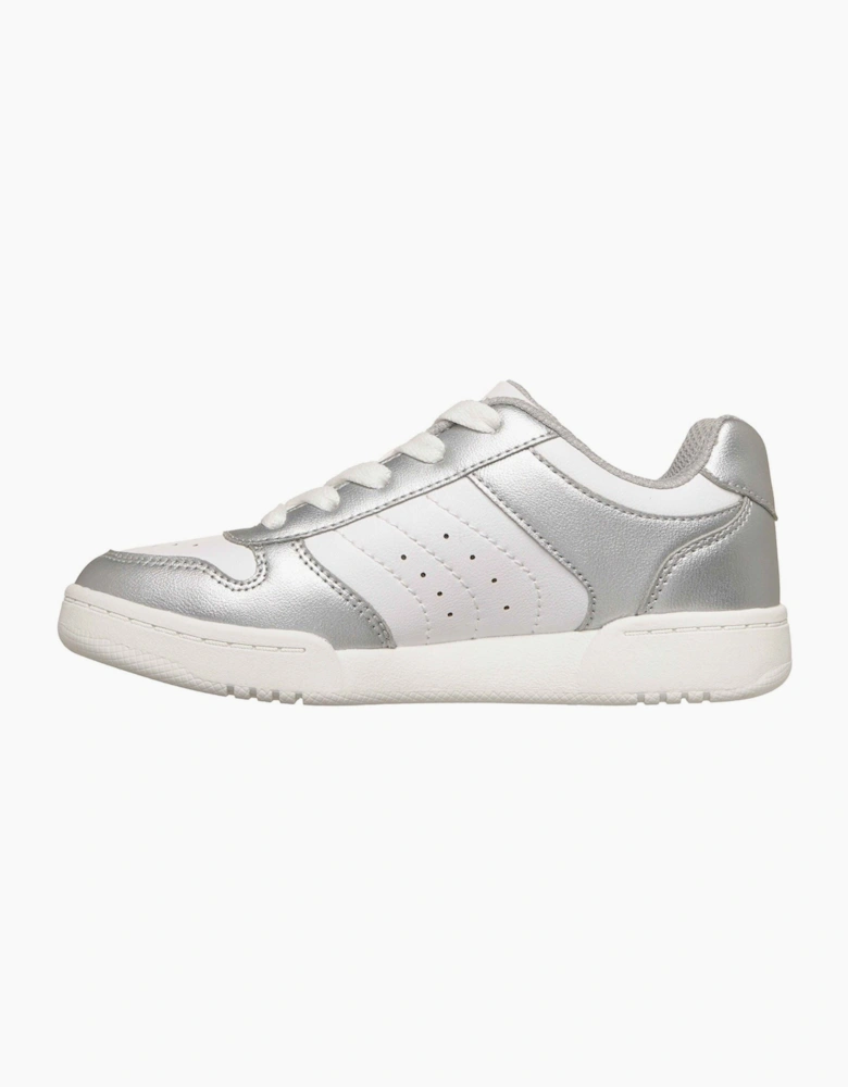 Skechers Quick Street Polyurethane Silver/White Trainers