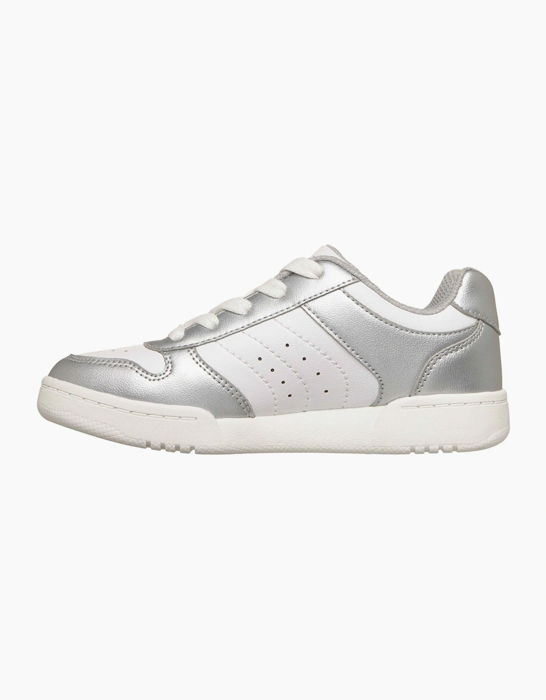 Skechers Quick Street Polyurethane Silver/White Trainers