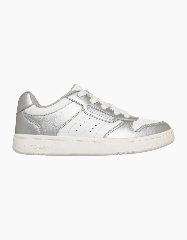 Skechers Quick Street Polyurethane Silver/White Trainers