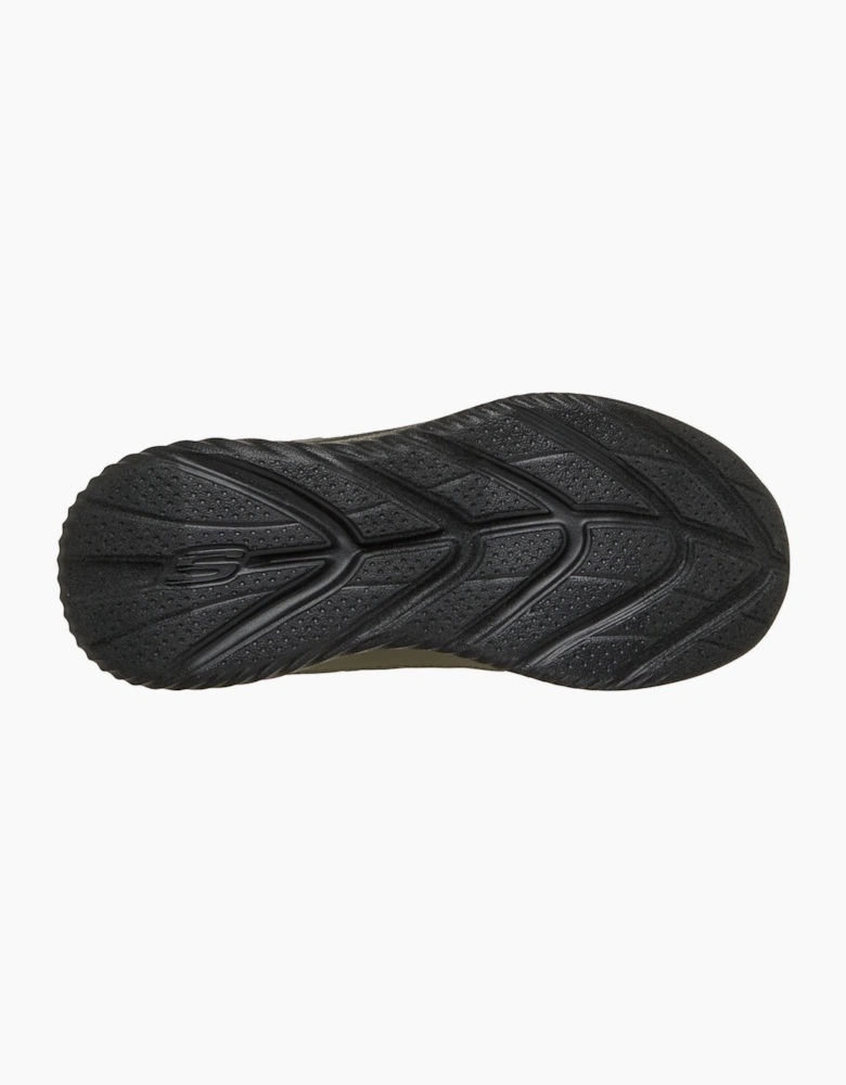 Skechers Bounder 2.0 Aqua Pace Boy's Black/Olive Trainers