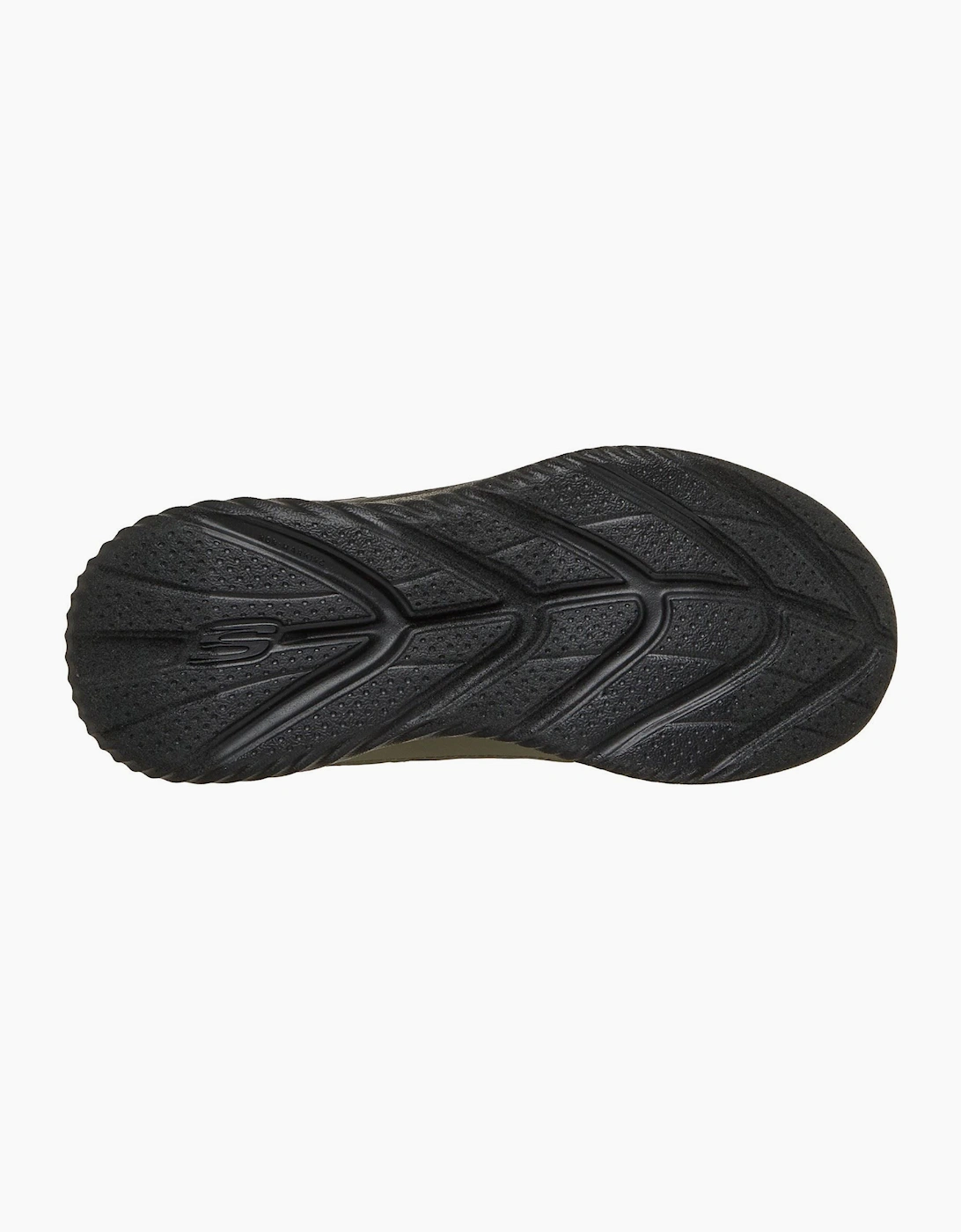 Skechers Bounder 2.0 Aqua Pace Boy's Black/Olive Trainers