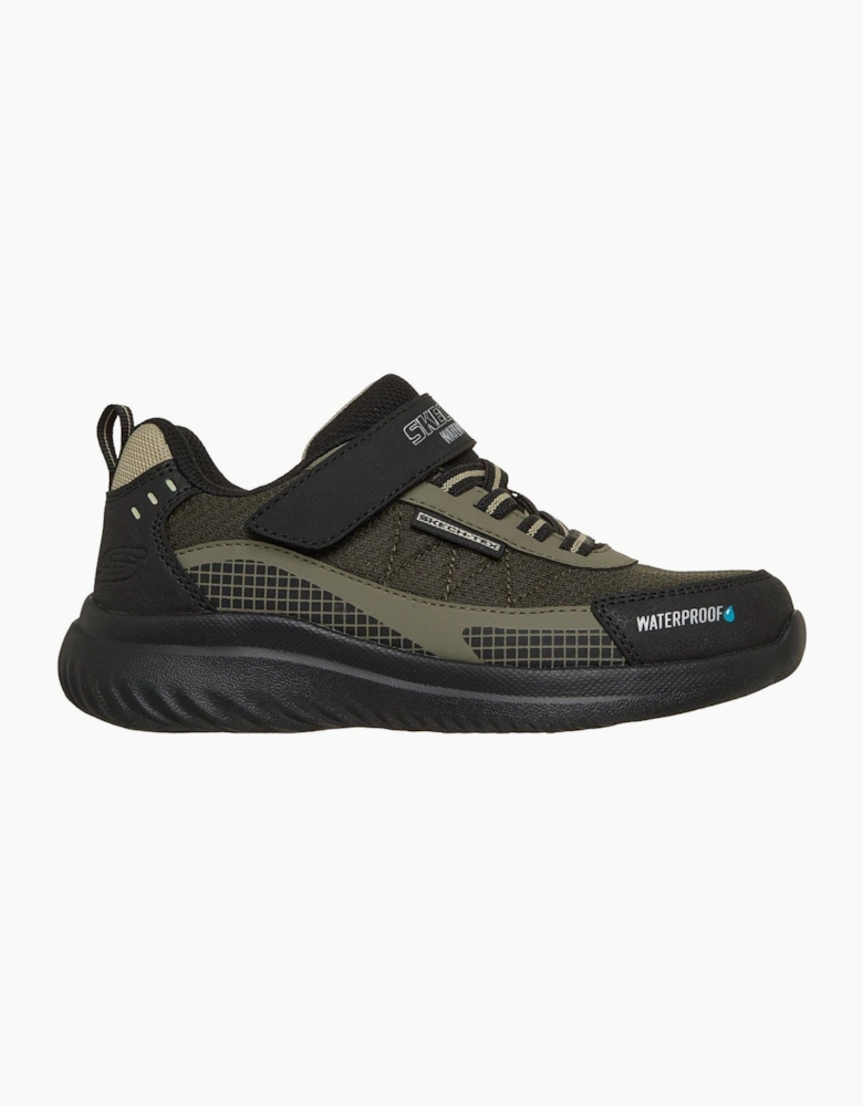 Skechers Bounder 2.0 Aqua Pace Boy's Black/Olive Trainers