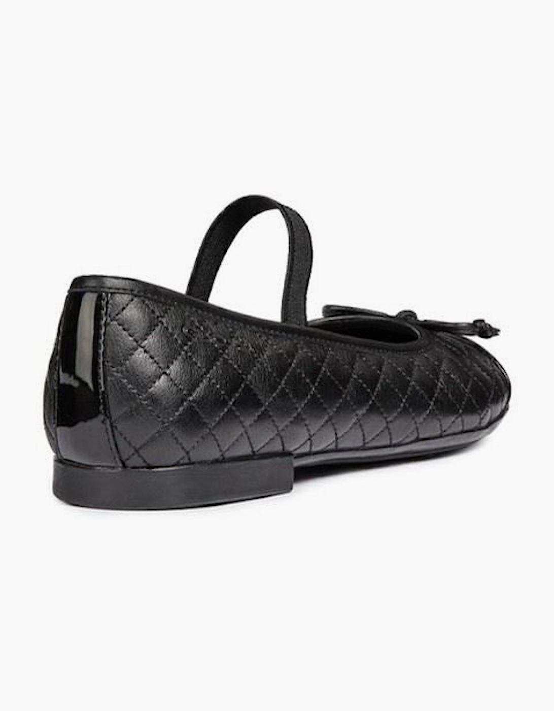 Geox Plie' Junior Leather Black Shoes