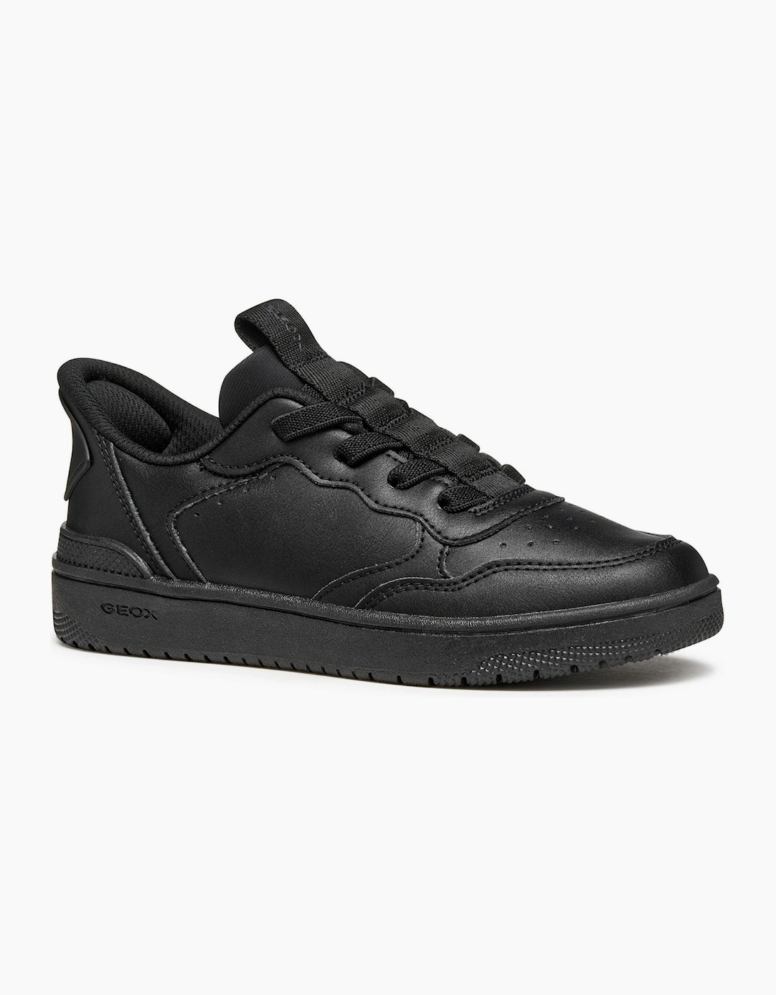 Geox J Washiba Fast In Black Trainers