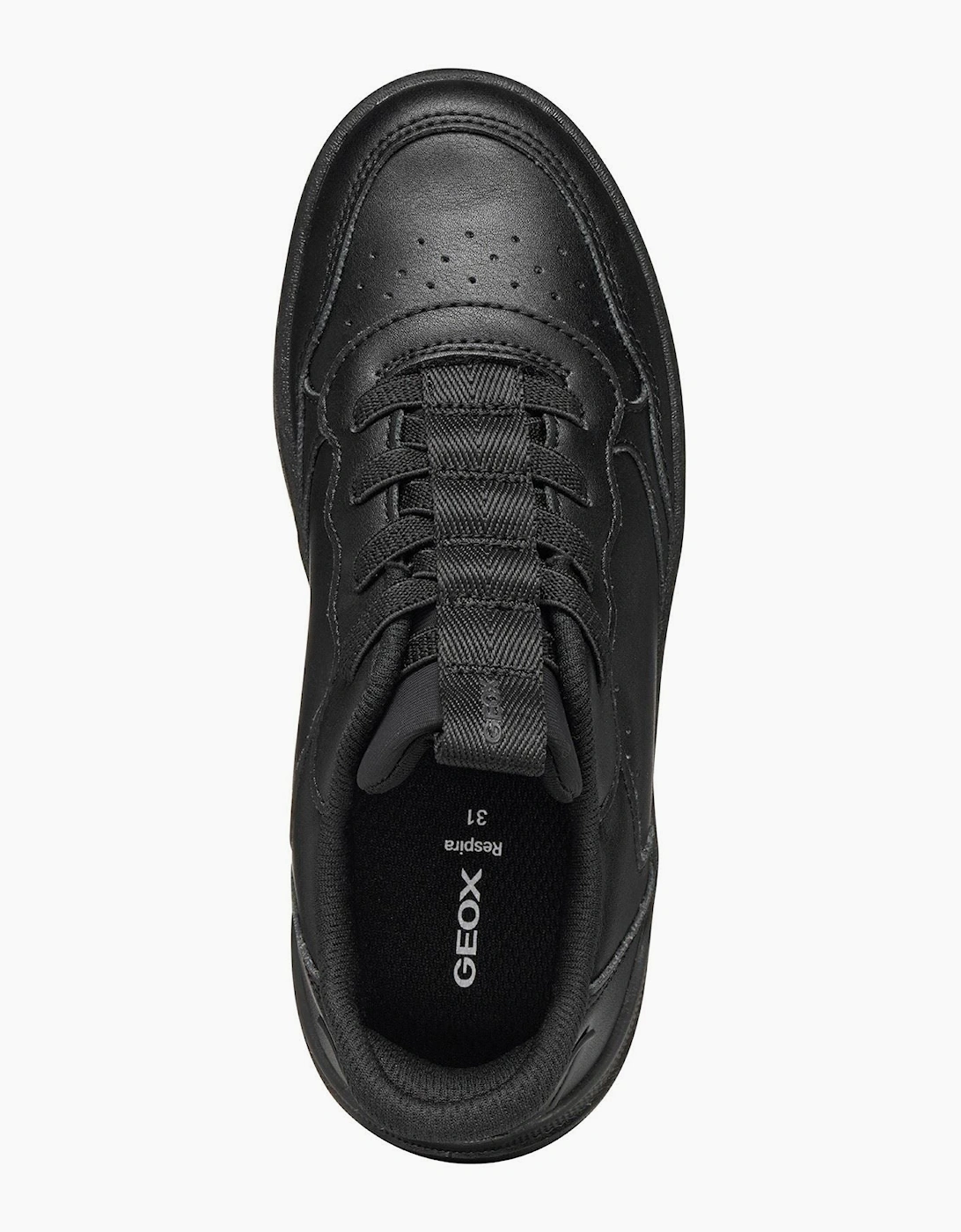 Geox J Washiba Fast In Black Trainers