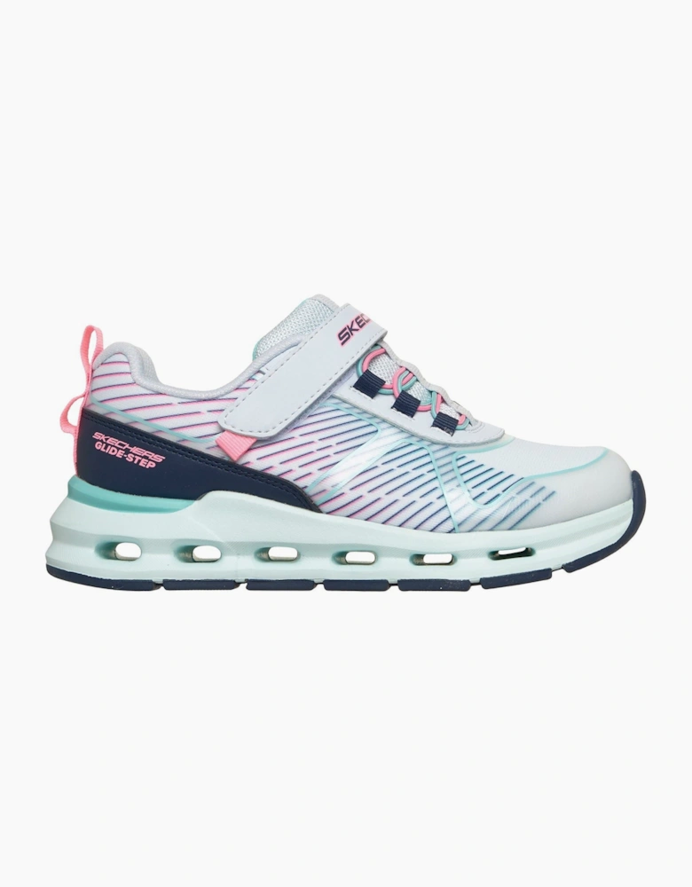 Skechers Glide-Step + Sprint Lines Mint/Multi Trainers