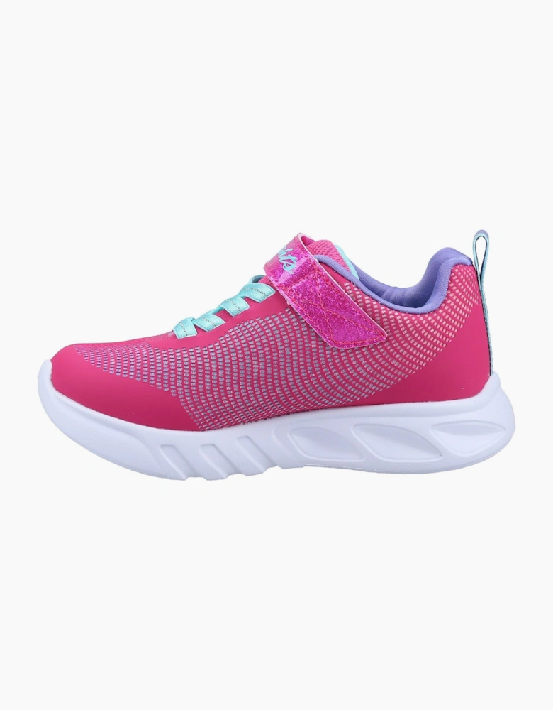 Skechers Flicker Flash Pink/Multi Trainers