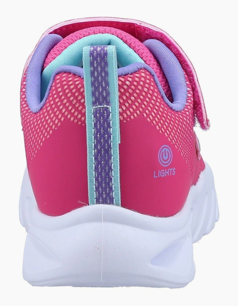 Skechers Flicker Flash Pink/Multi Trainers
