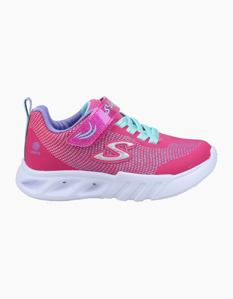 Skechers Flicker Flash Pink/Multi Trainers