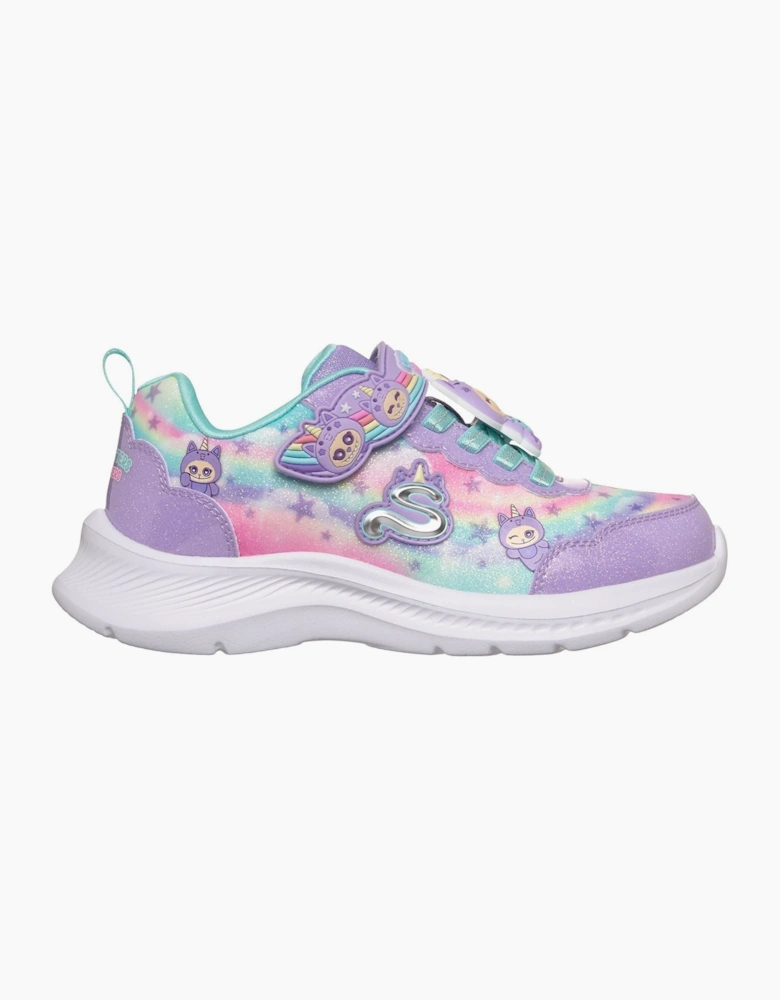 Skechers Jumpsters 2.0 Cutie Critters Textile Lavender/Multi Trainers