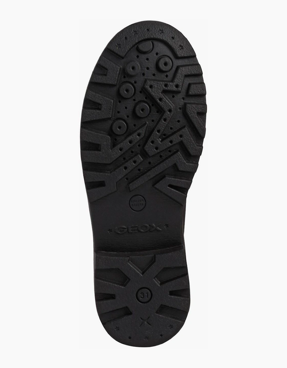 Geox Casey Leather Black Shoes