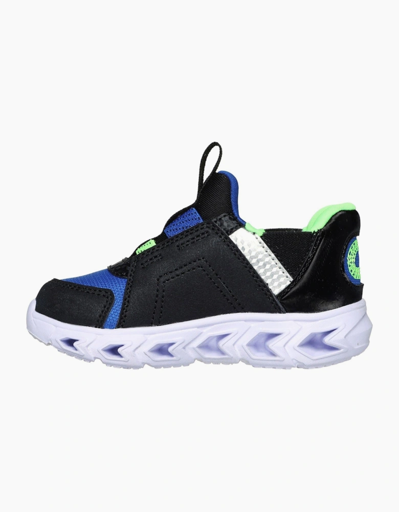 Skechers Hypno-Flash 2.0 - Vexlux Black/Blue/Lime Trainers