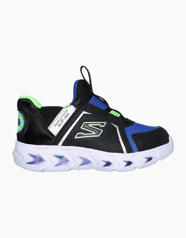Skechers Hypno-Flash 2.0 - Vexlux Black/Blue/Lime Trainers