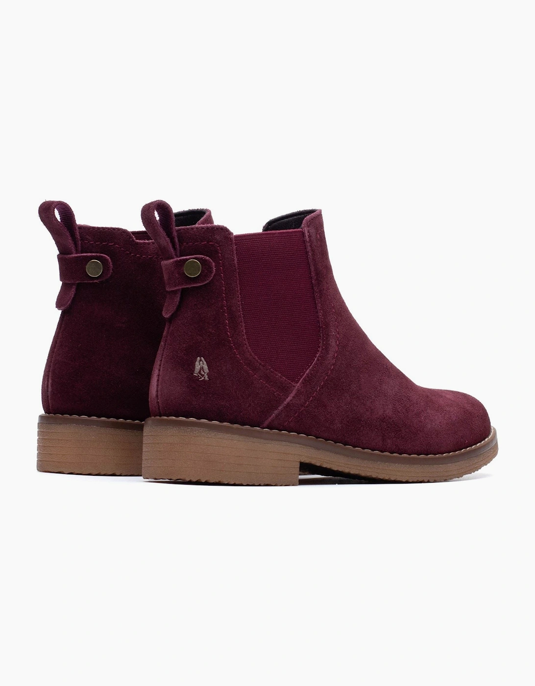 Hush Puppies Maddy Suede Women's Plum Boots