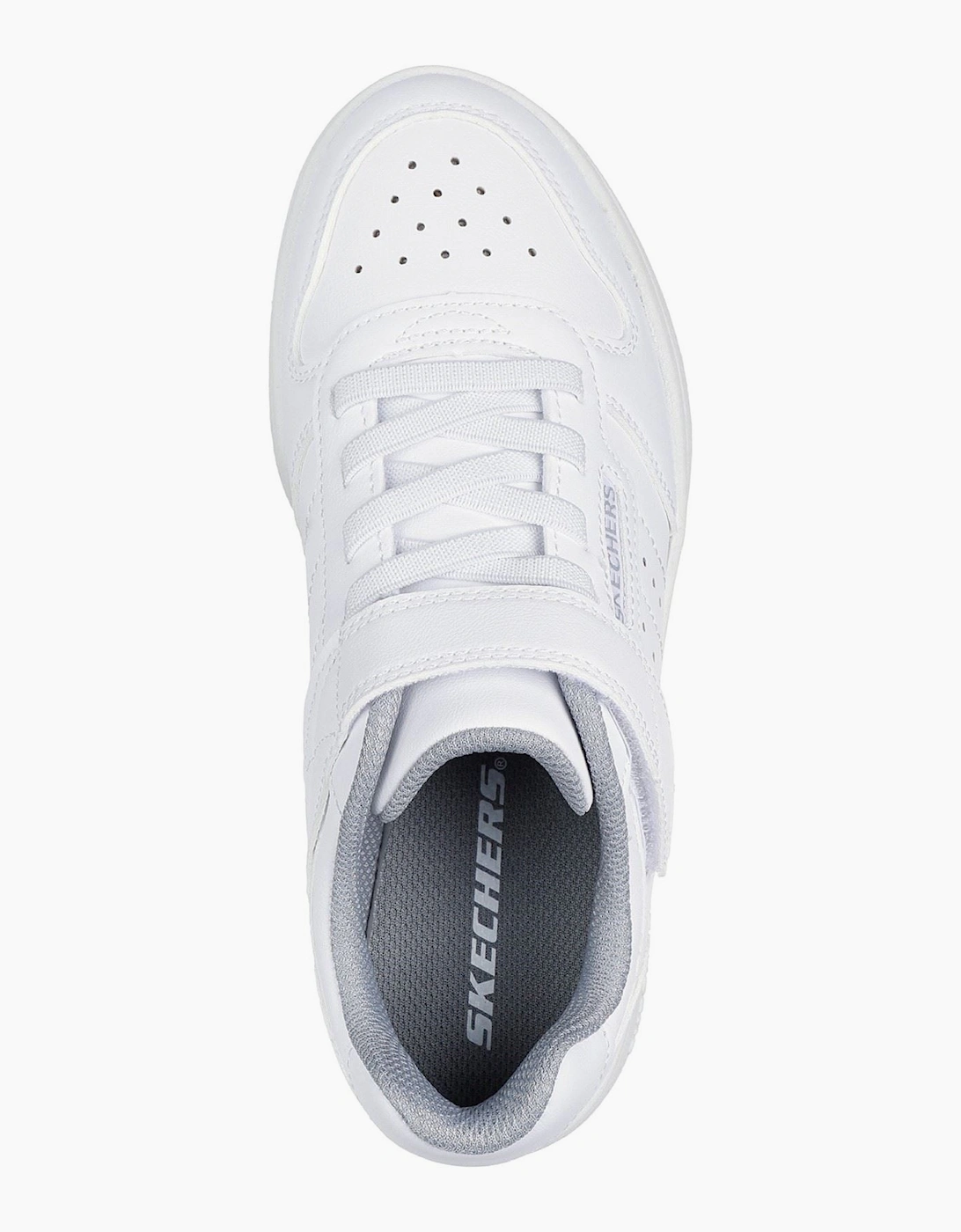 Skechers Quick Street White Trainers