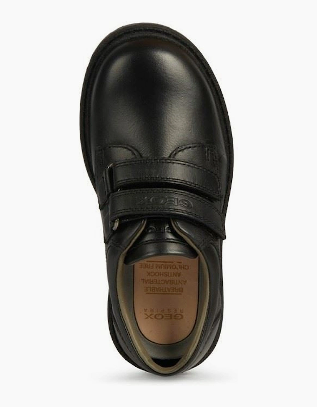 Geox Shaylax Leather Black Shoes