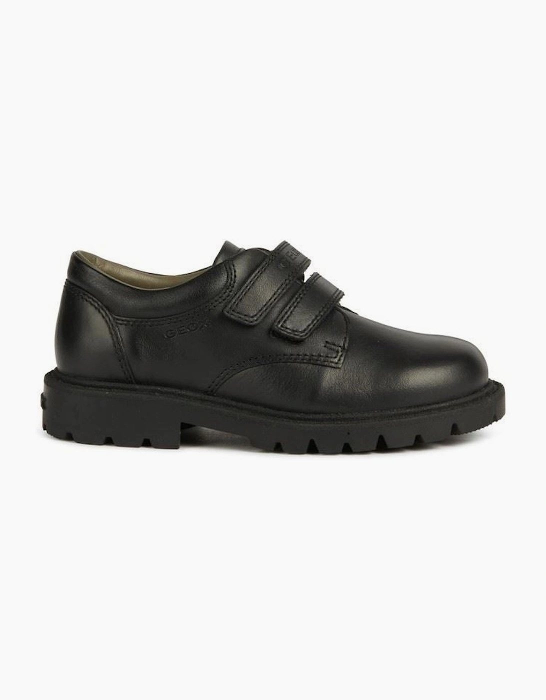 Geox Shaylax Leather Black Shoes