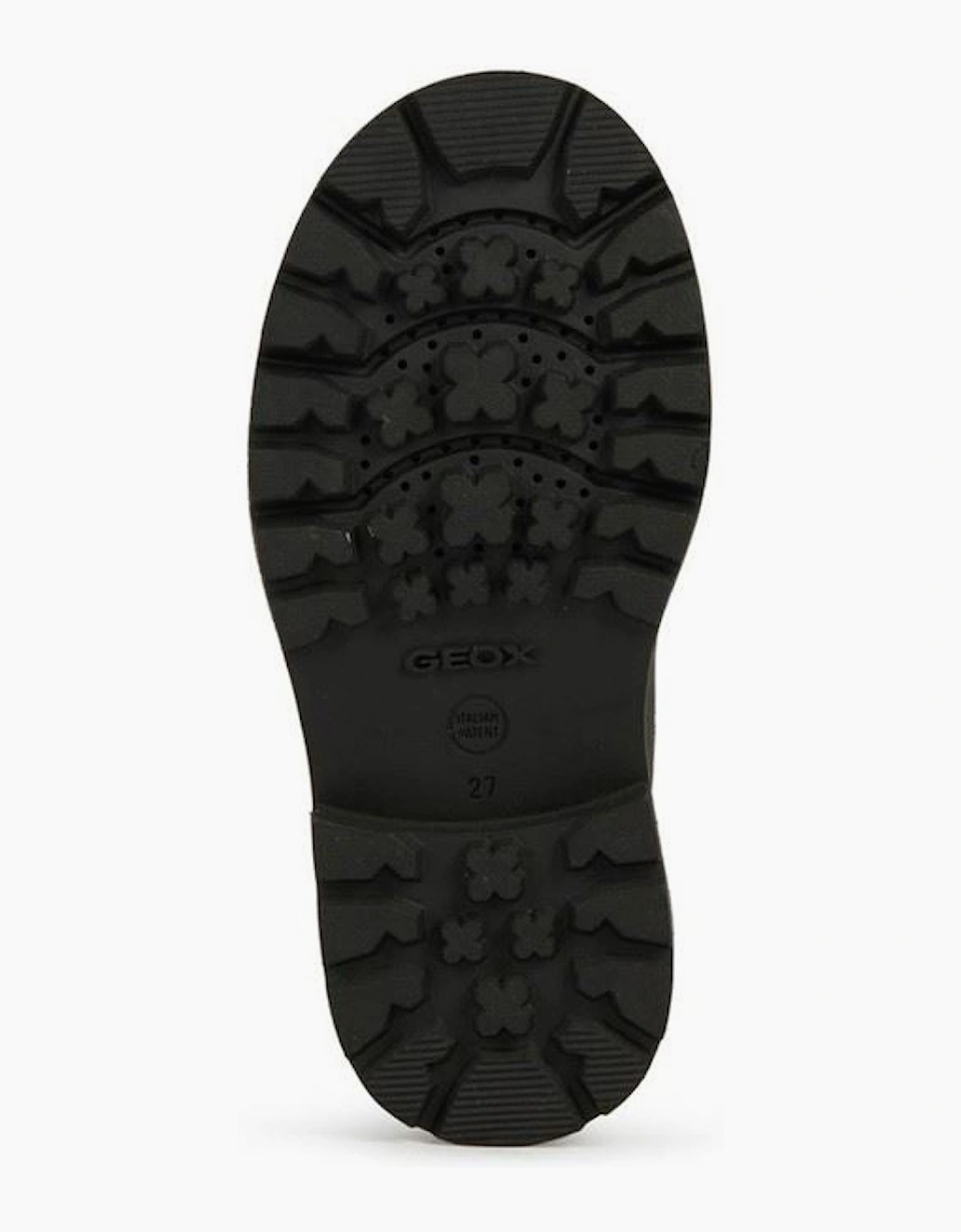 Geox Shaylax Leather Black Shoes