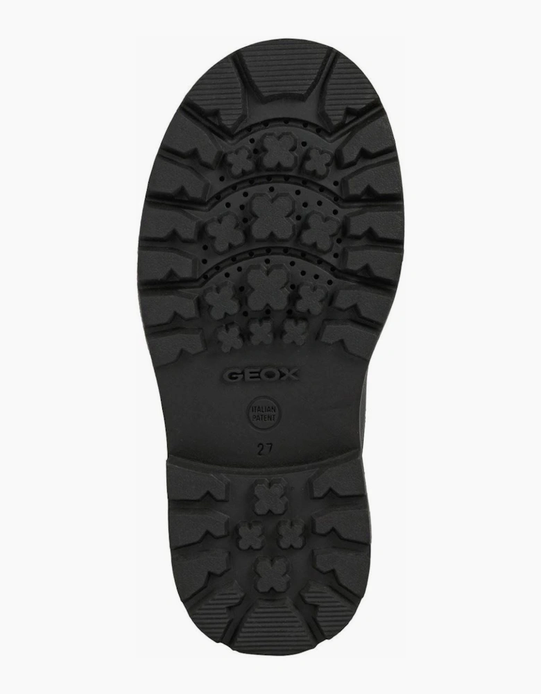 Geox Shaylax Leather Black Shoes