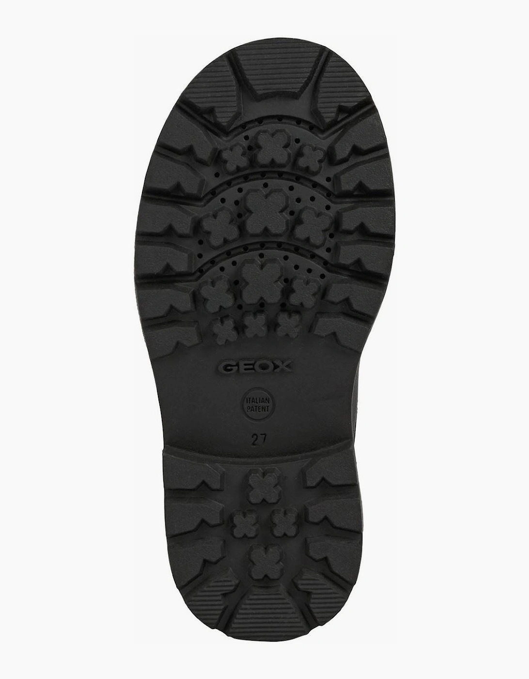 Geox Shaylax Leather Black Shoes