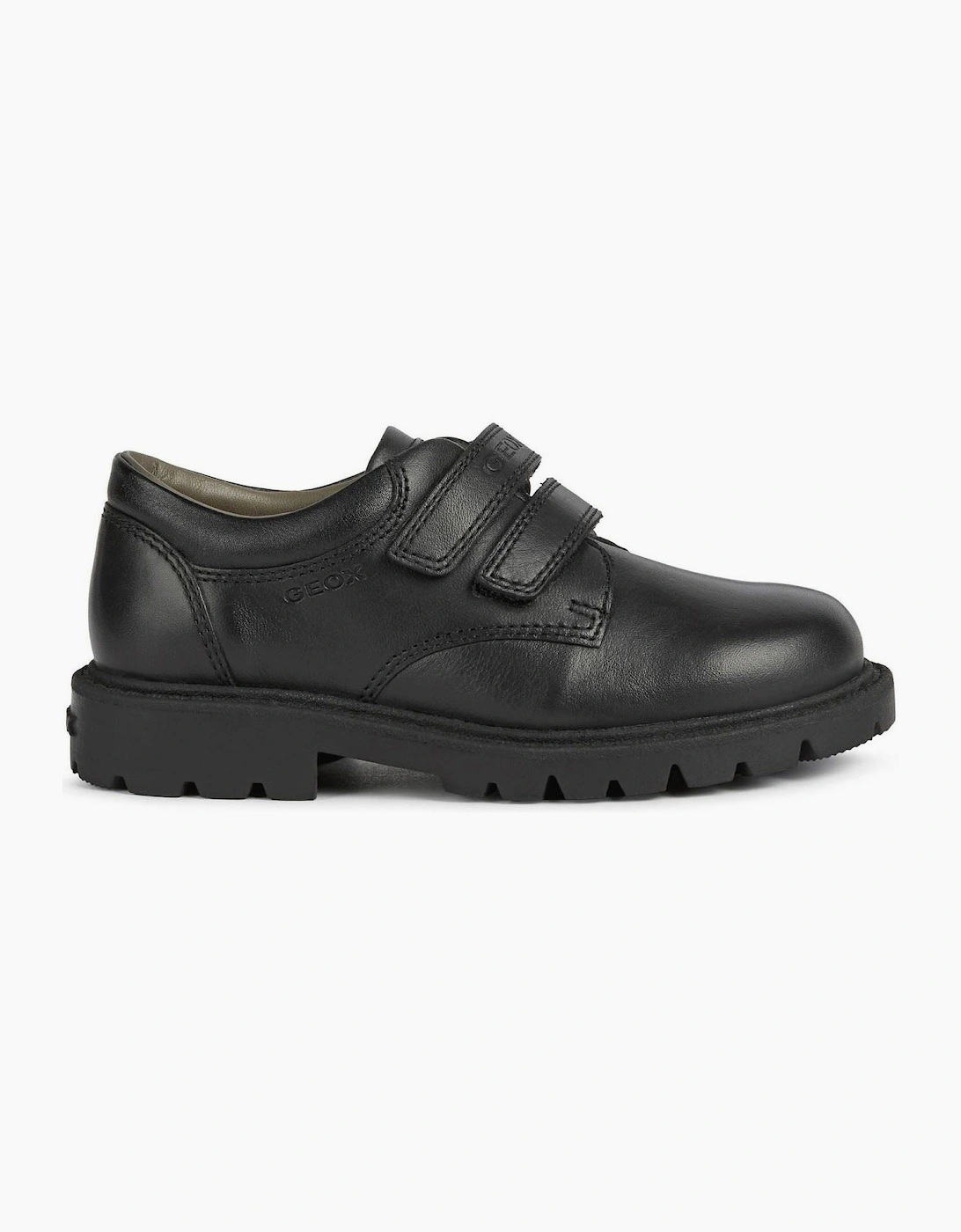 Geox Shaylax Leather Black Shoes