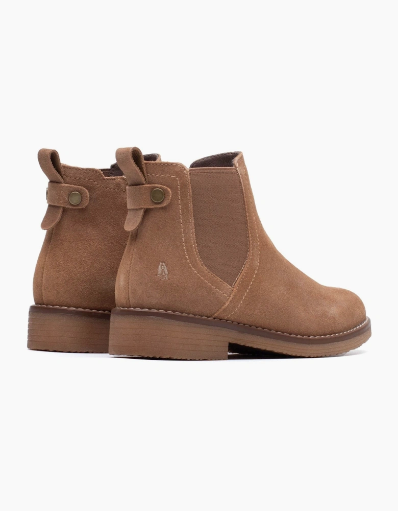 Hush Puppies Maddy Suede Women's Light Tan Boots