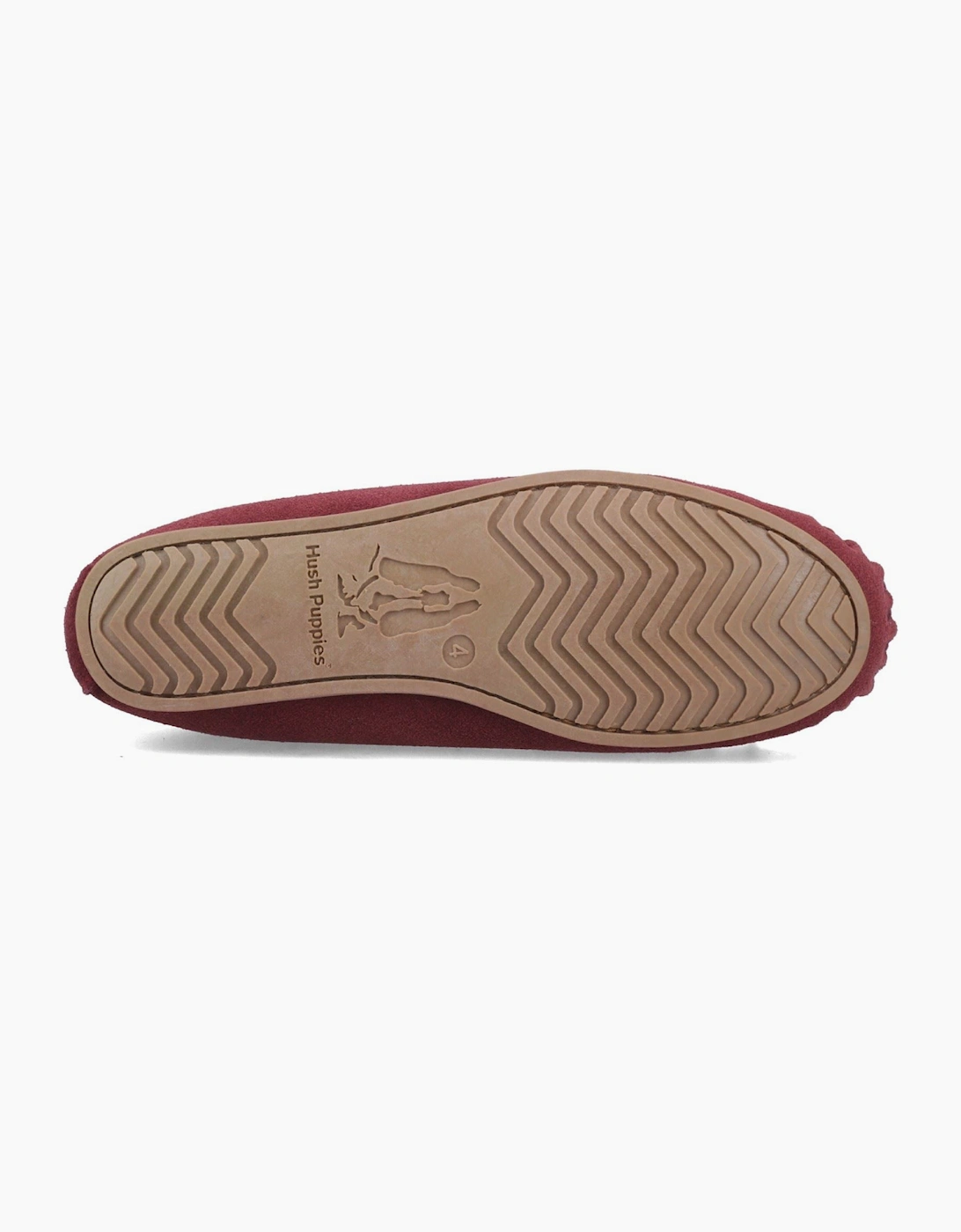 Hush Puppies Allie Suede Women's Bordeaux Slippers
